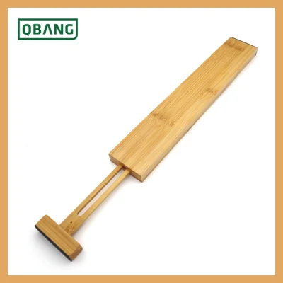 Organisateur de sous-vêtements de placard diviseur de tiroir diviseur de tiroir en bambou réglable extensible